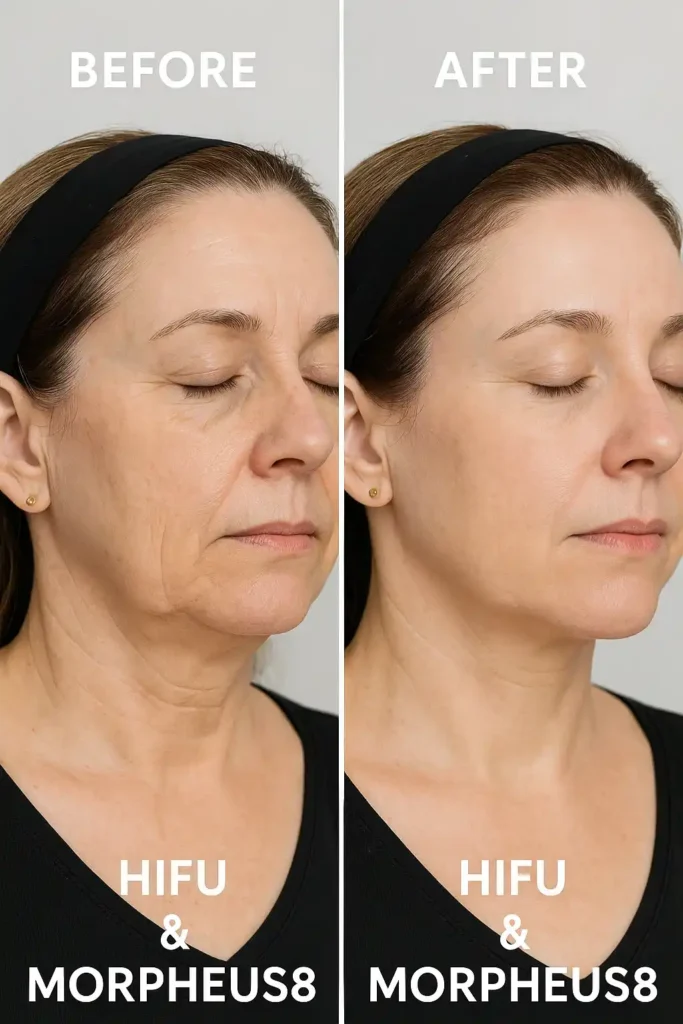 HIFU & Morpheus8 treatment results Sutton on Trent - book in today!